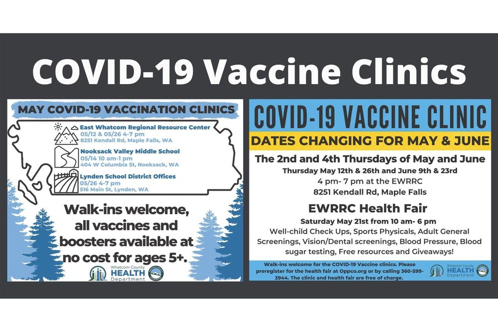 Upcoming COVID-19 Vaccine Clinics