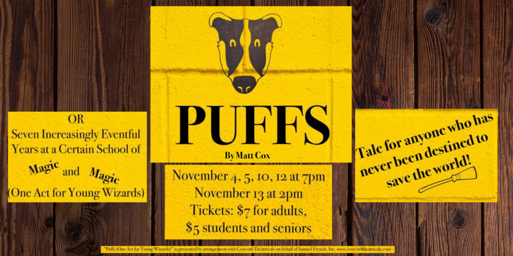 HS Fall Play Production | Puffs