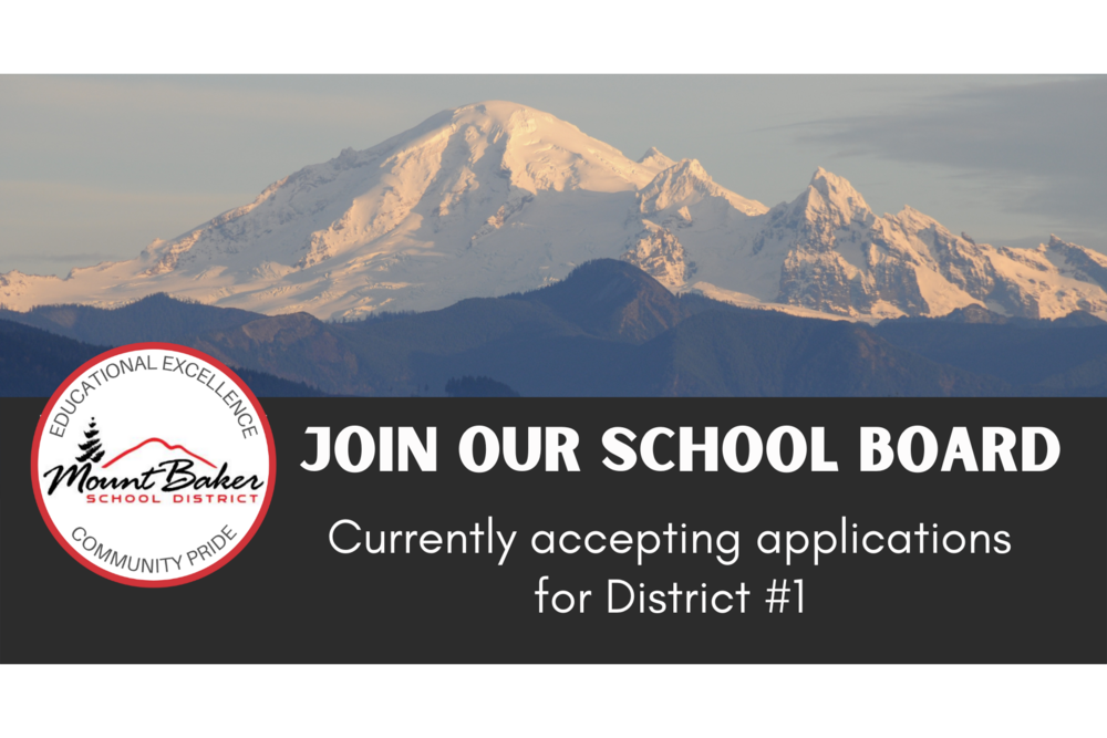 Join Our School Board | Apply for Director of District #1
