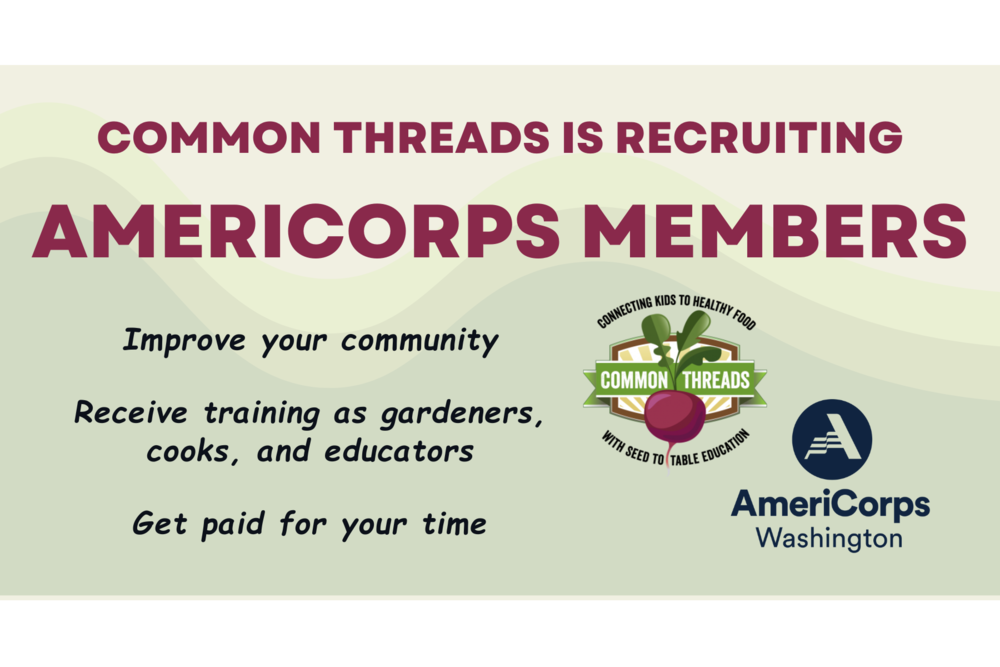 Common Threads Is Recruiting Americorps Members Mount Baker Sd 507 1531