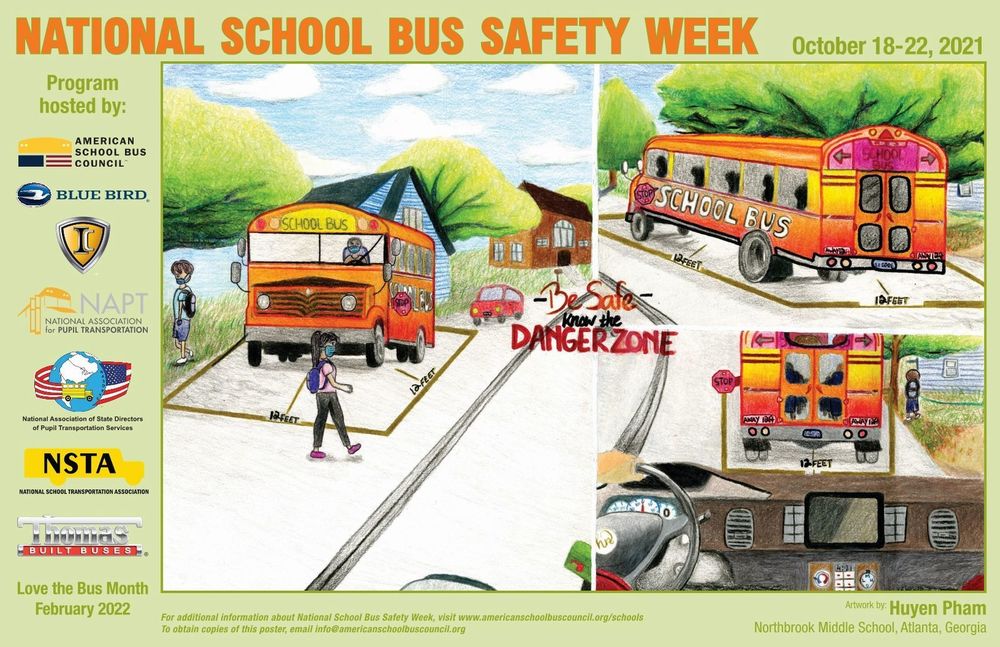 National School Bus Safety Week | October 18-22, 2021