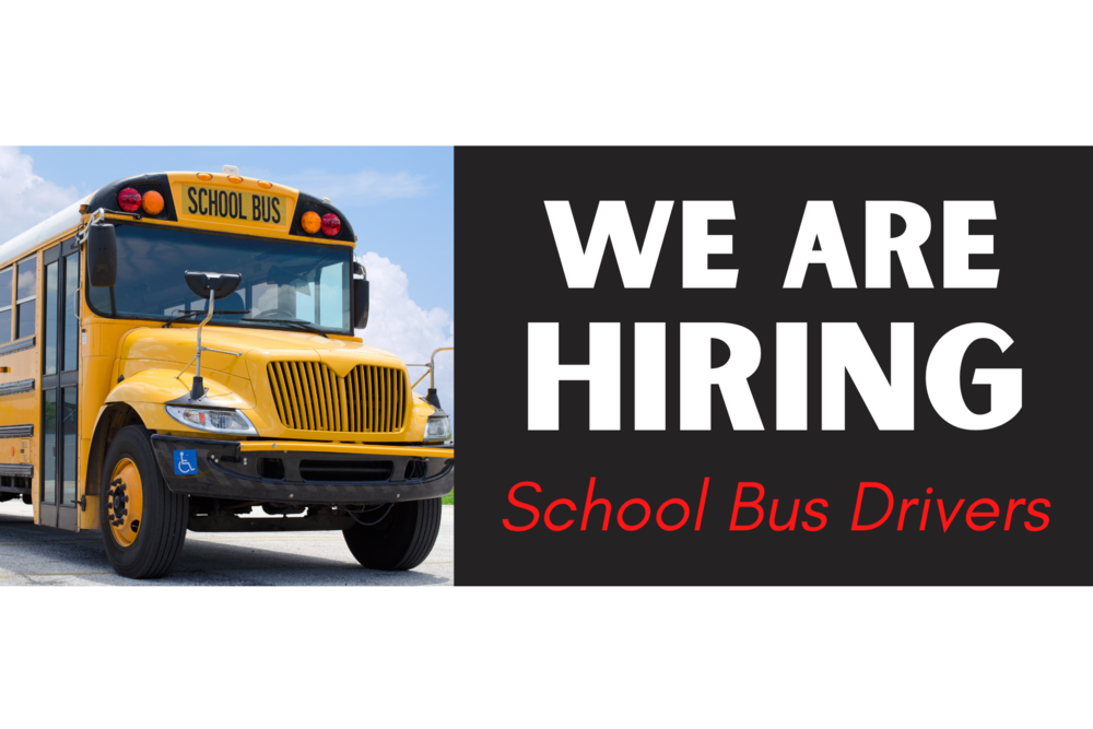 We Are Hiring! | School Bus Drivers