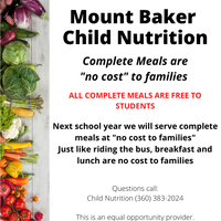 No Cost Meals for Students for the 2021-22 School Year