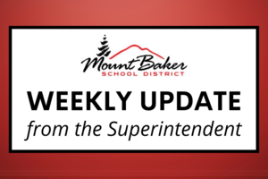 Weekly Update from the Superintendent