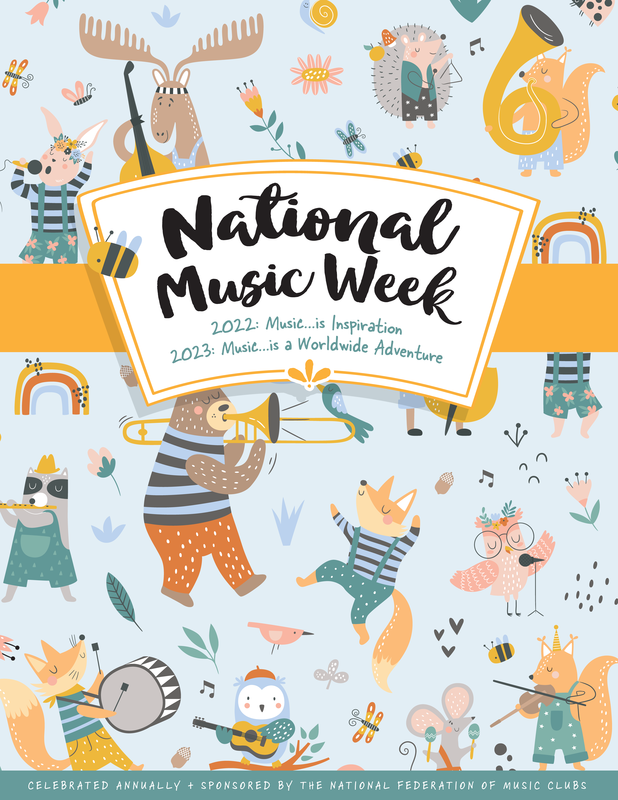 National Music Week Poster 2023