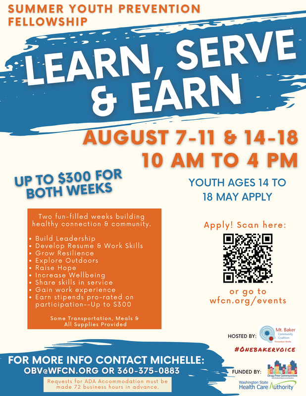2023 MBCC Learn, Serve, and Earn Flyer